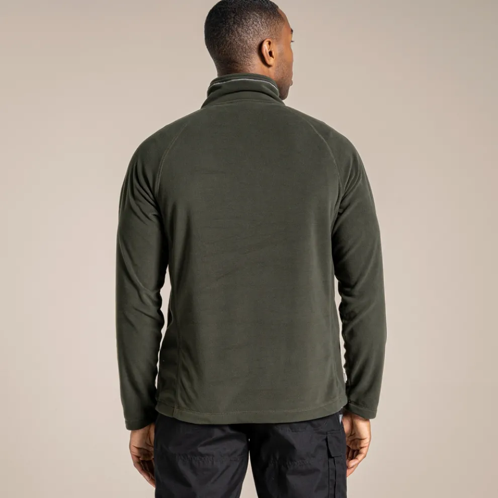Expert Corey 200 Fleece Half Zip | Dark Cedar Green