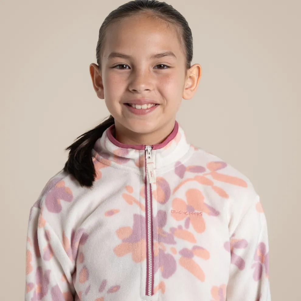 Kid's Bachas Half Zip Fleece | Seasalt Print