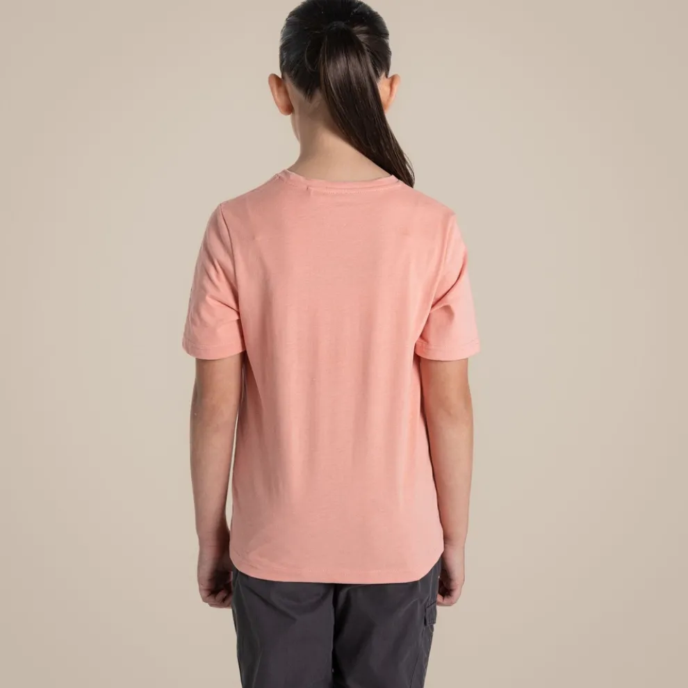 Kid's Ellis Short Sleeved T-Shirt | Sunset Haze