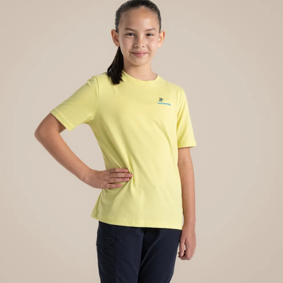 Kid's Ellis Short Sleeved T-Shirt | Key Lime