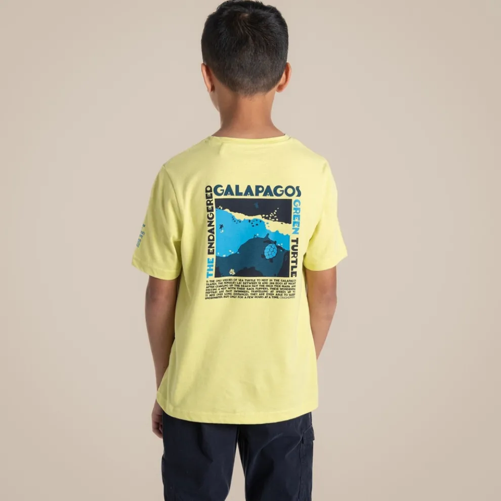 Kid's Ellis Short Sleeved T-Shirt | Key Lime