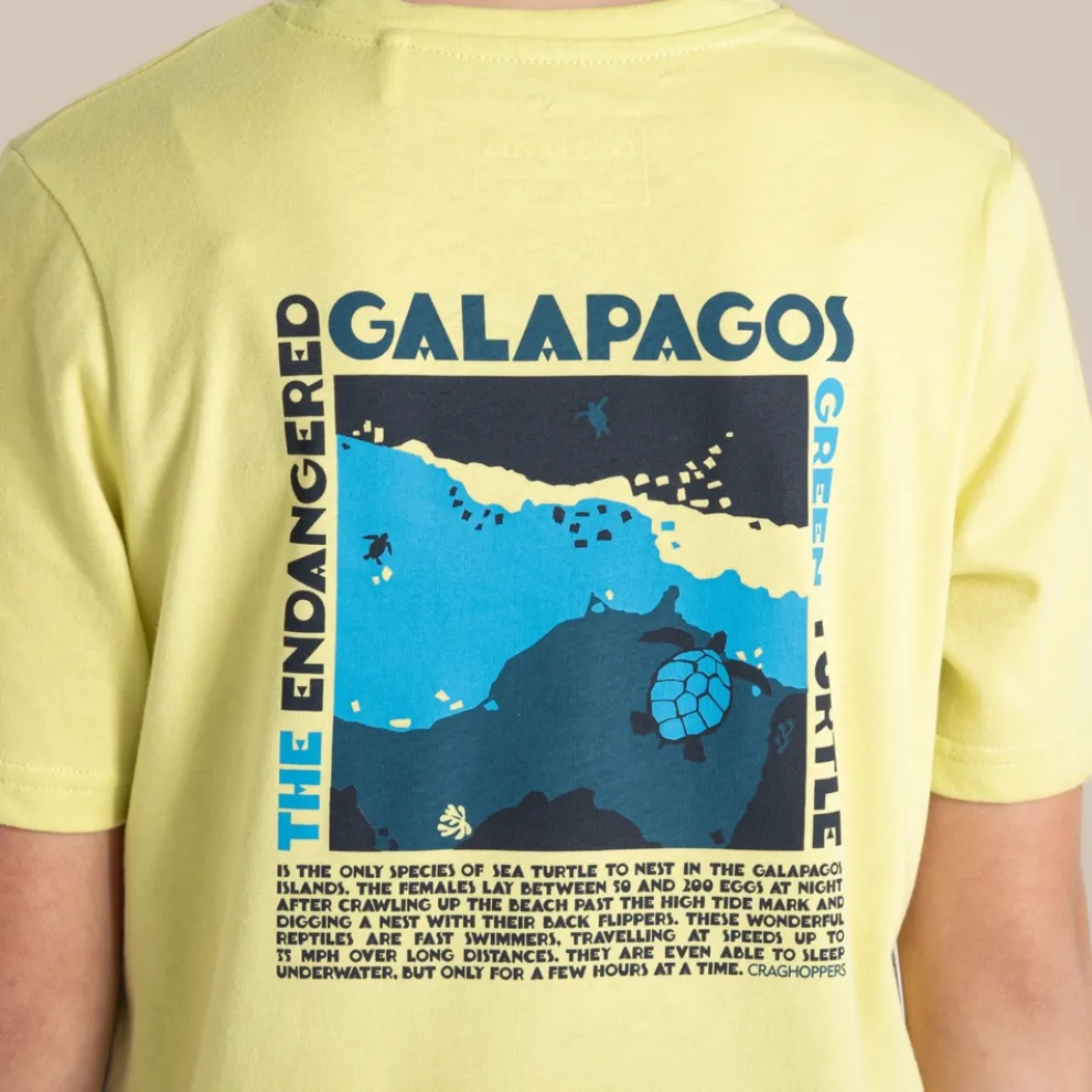 Kid's Ellis Short Sleeved T-Shirt | Key Lime