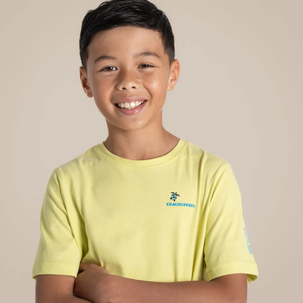 Kid's Ellis Short Sleeved T-Shirt | Key Lime