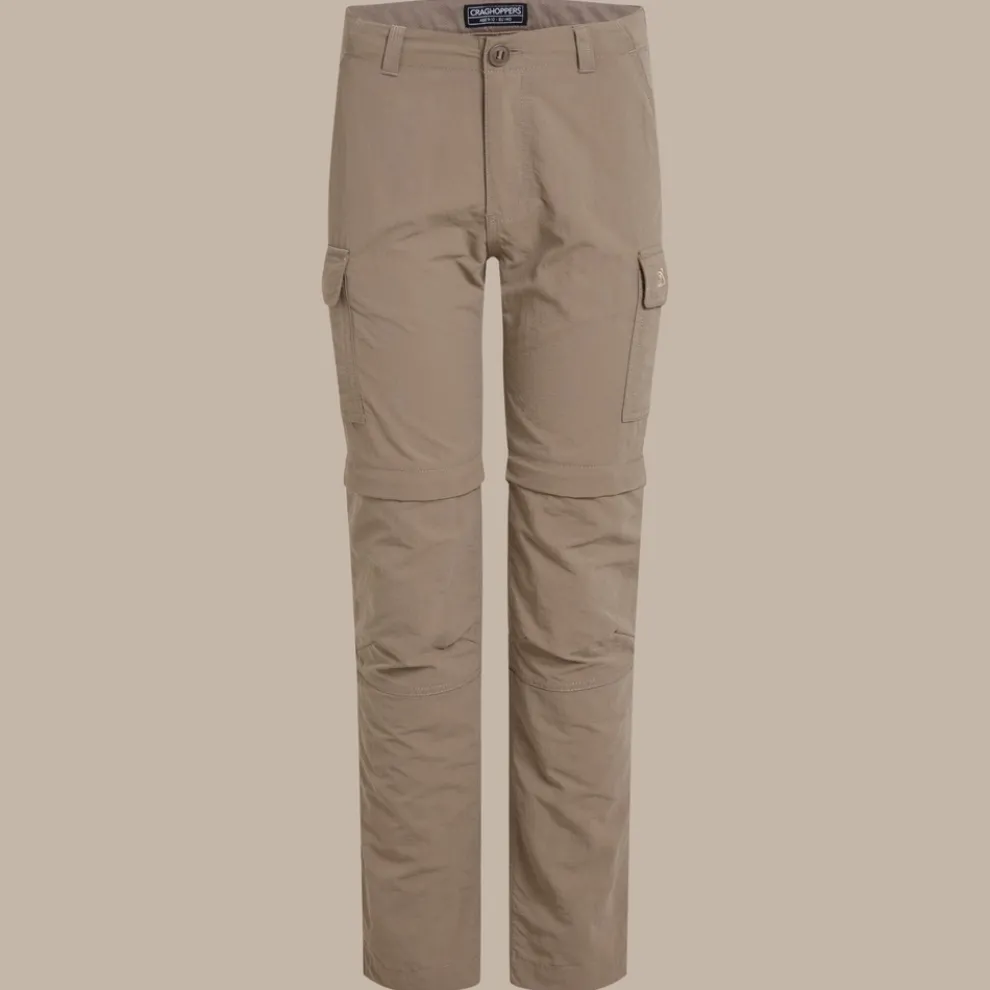 Kid's NosiLife Convertible Trousers | Pebble