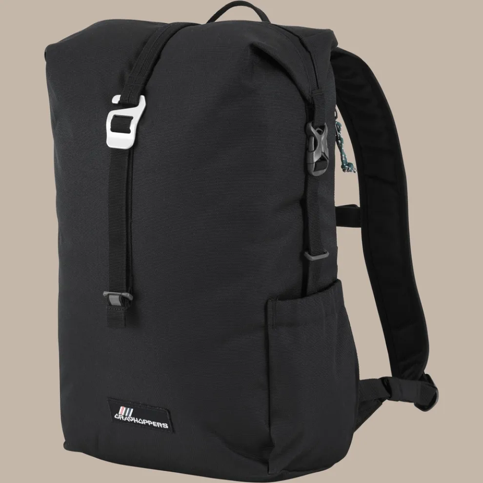 16L Kiwi Classic Rolltop Backpack | Black