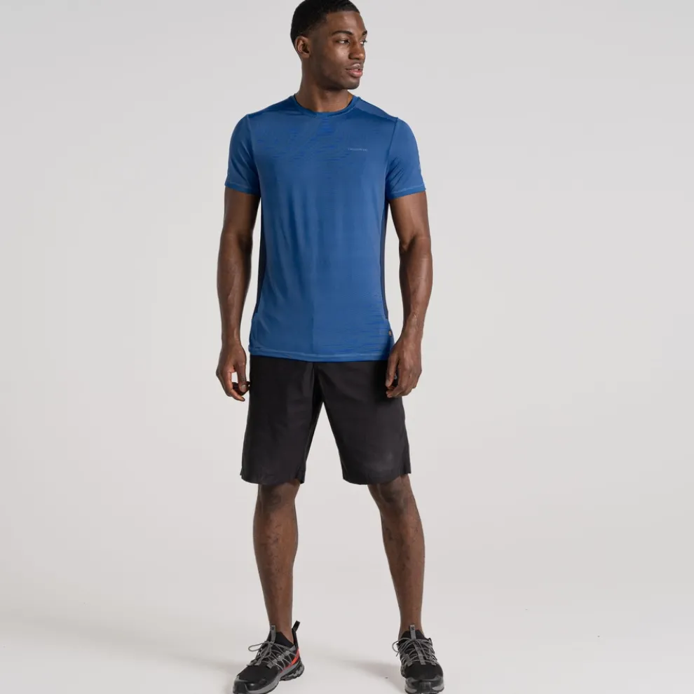 Men's Atmos Short Sleeved T-Shirt | Bolt Blue