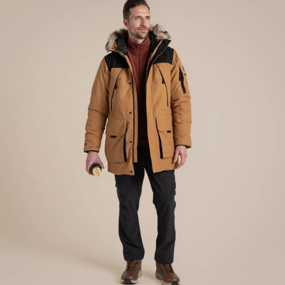 Men's Bishorn III Waterproof Jacket | Boulder / Black