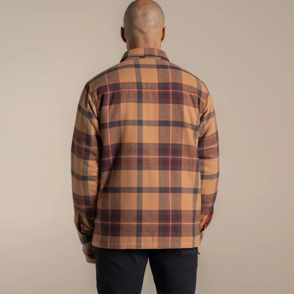 Men's Burnbank Overshirt | Earthenware Check