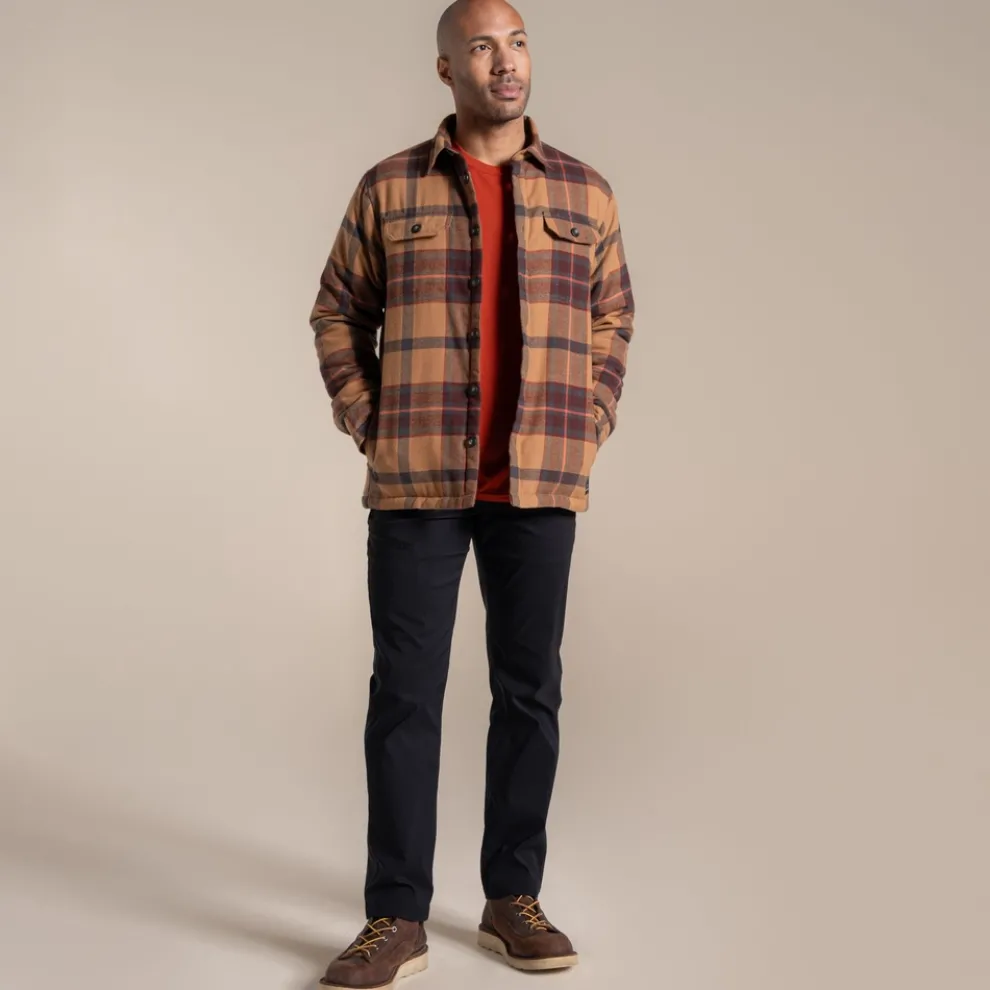 Men's Burnbank Overshirt | Earthenware Check