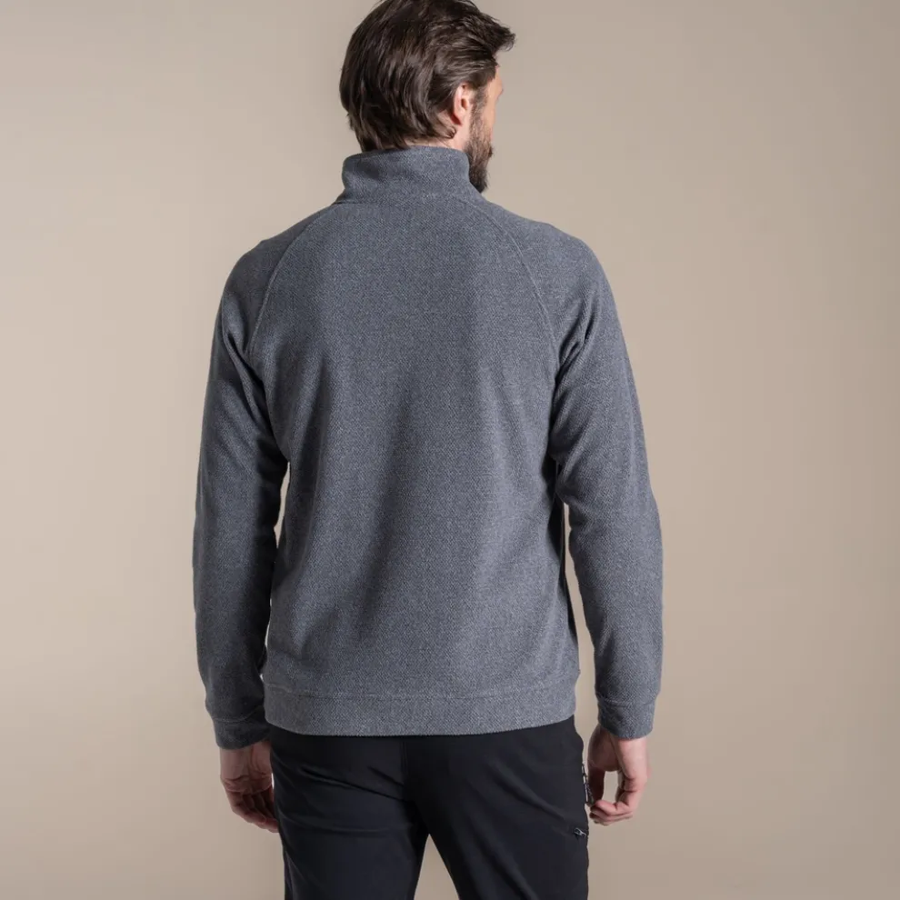 Men's Charlston Half Zip Fleece | Dark Iron Marl