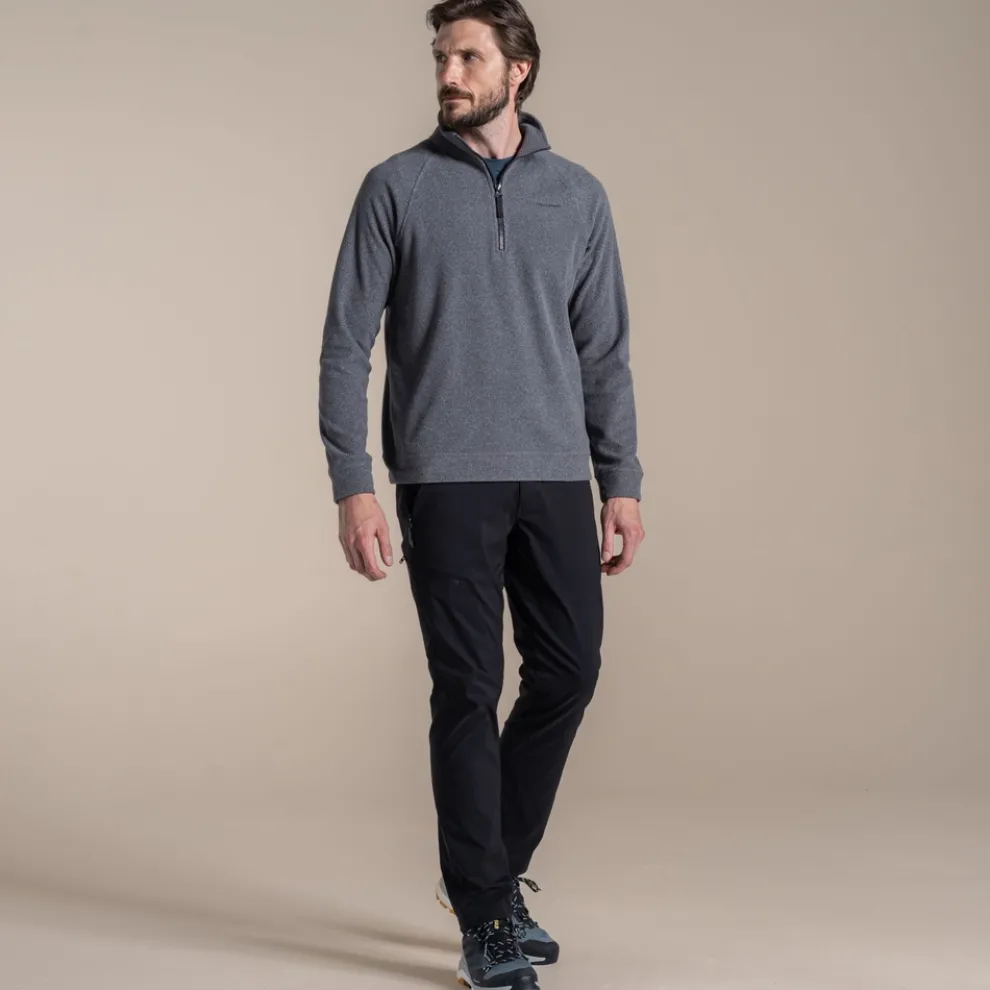 Men's Charlston Half Zip Fleece | Dark Iron Marl