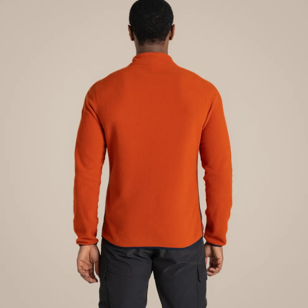 Men's CO2 Renu Full Zip Fleece | Carnelian Orange
