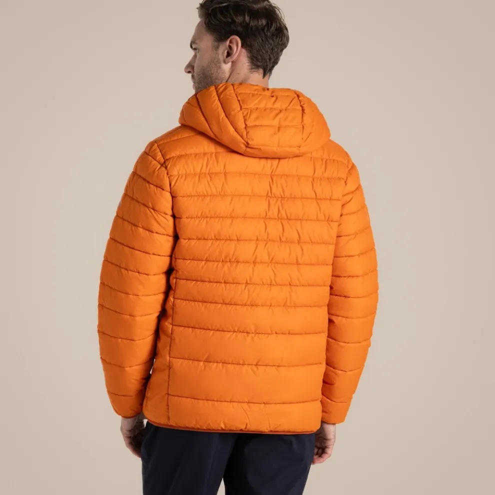 Men's Compresslite IX Hooded Insulating Jacket | Papaya Orange