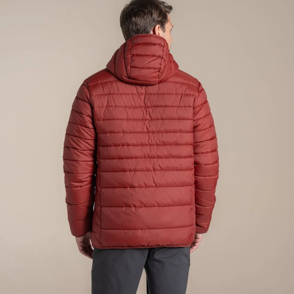Men's Compresslite IX Hooded Insulating Jacket | Red Jasper
