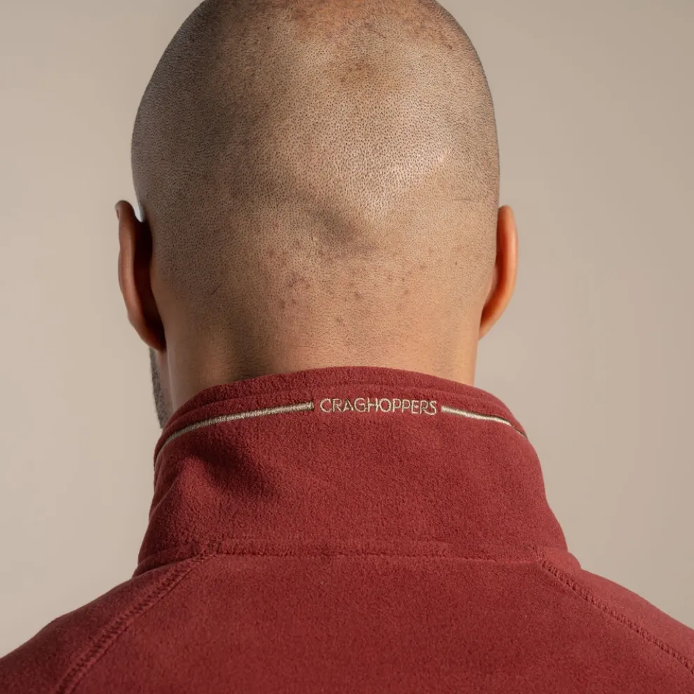 Men's Corey VI Half Zip Fleece | Red Jasper