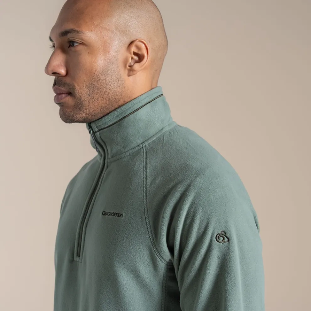 Men's Corey VI Half Zip Fleece | Laurel Green