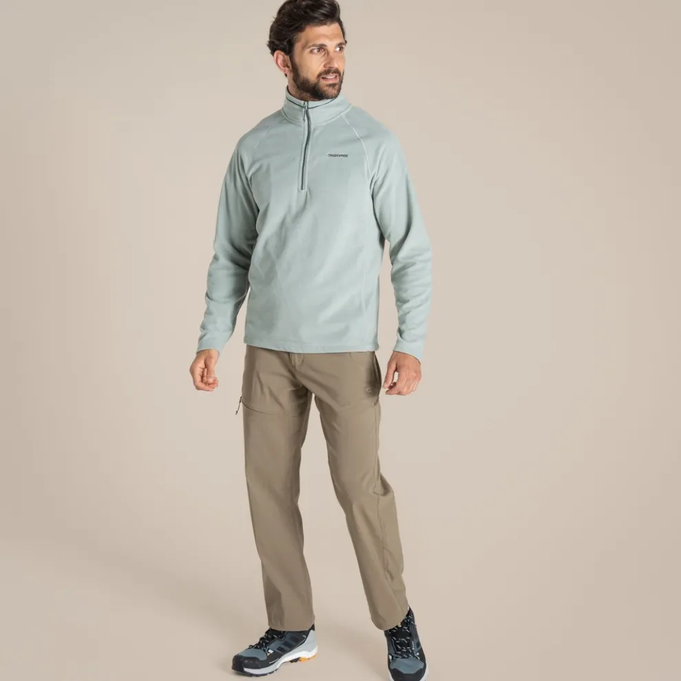 Men's Corey VI Half Zip Fleece | Lichen Green