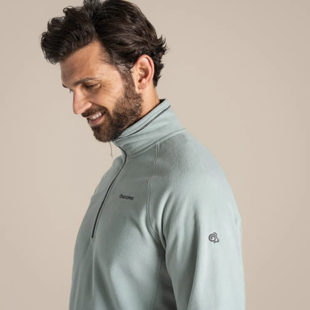 Men's Corey VI Half Zip Fleece | Lichen Green