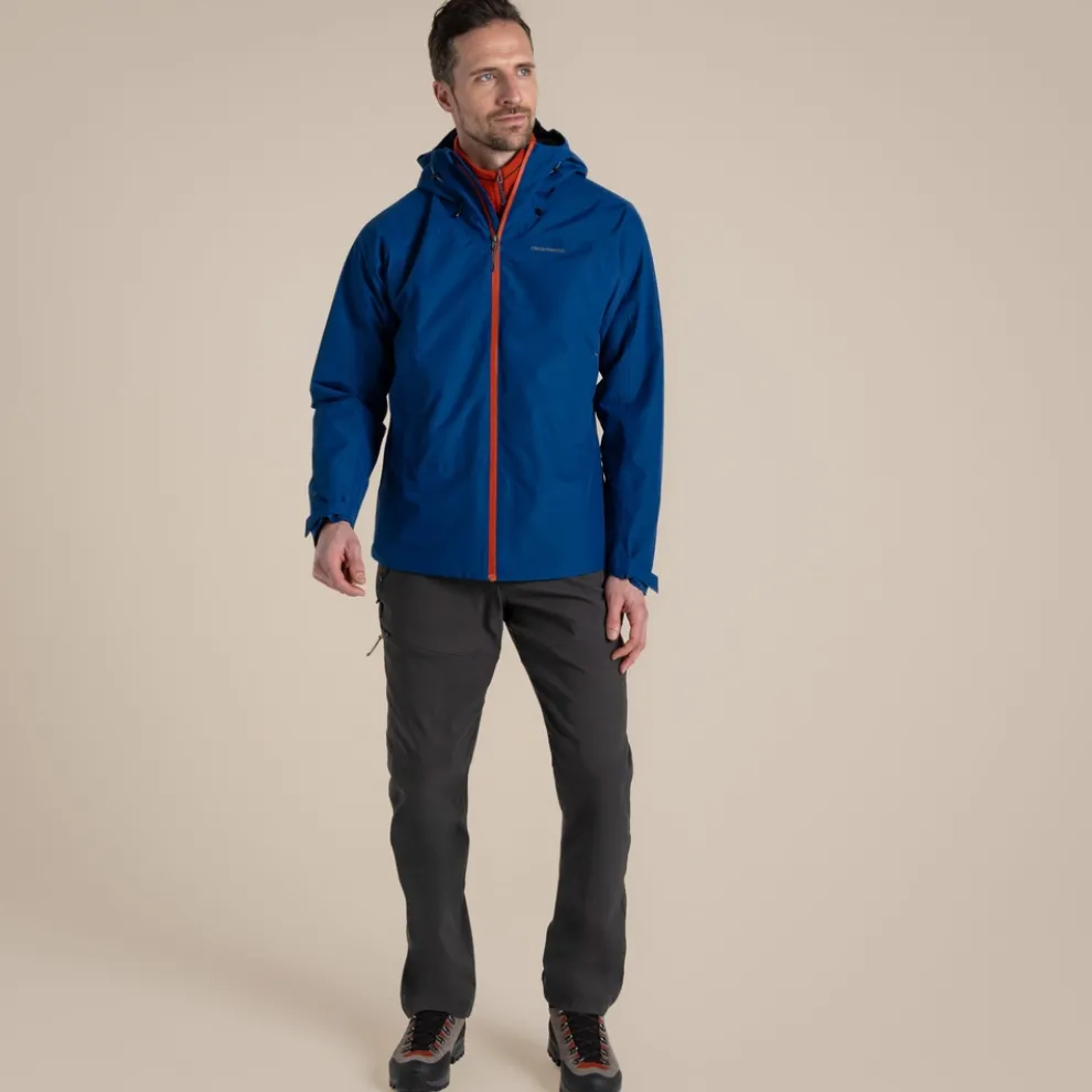 Men's Creevey Waterproof Jacket | Linckia Blue