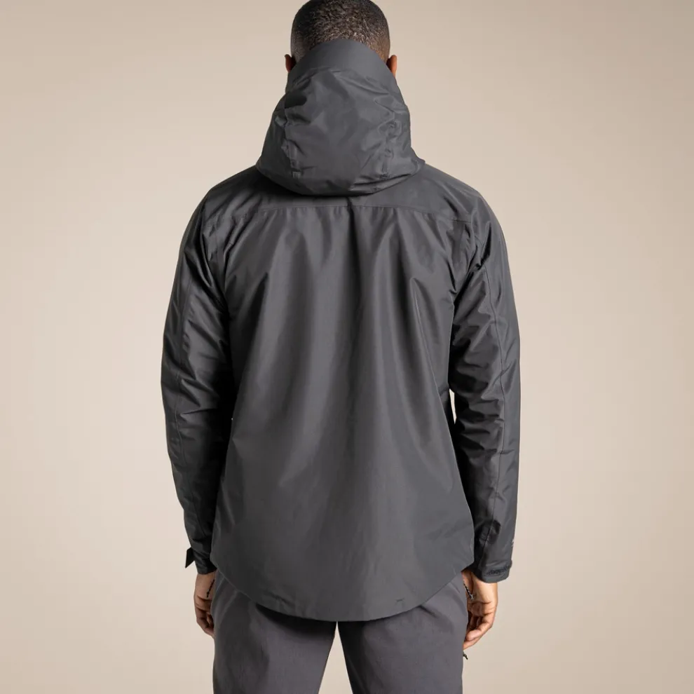 Men's Creevey Waterproof Jacket | Black Pepper