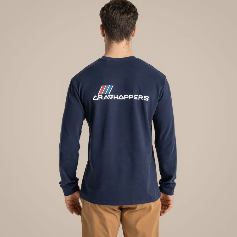 Men's Dillisk Long Sleeved Top | Blue Navy