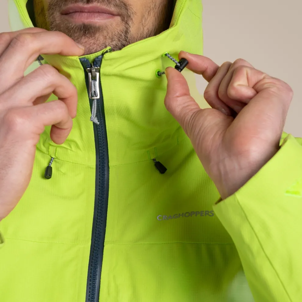 Men's Dynamic Pro II Waterproof Jacket | Apple / Blue Stone
