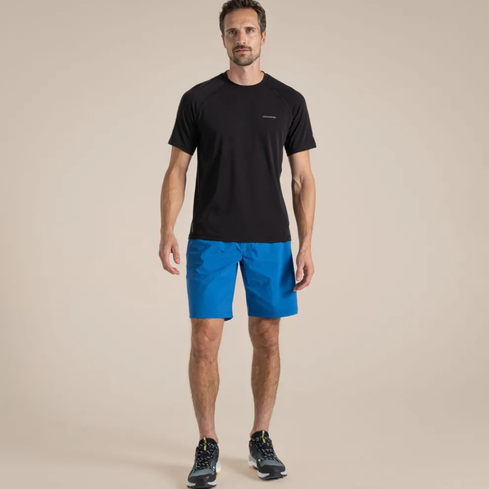 Men's Dynamic Short Sleeved T-Shirt | Black