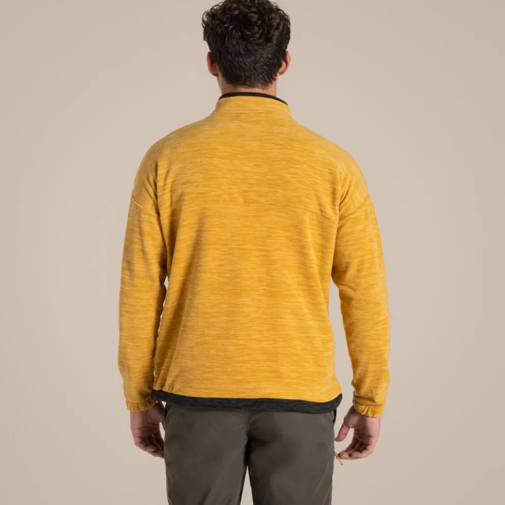 Men's Esk Half Zip Fleece | Warbler Yellow