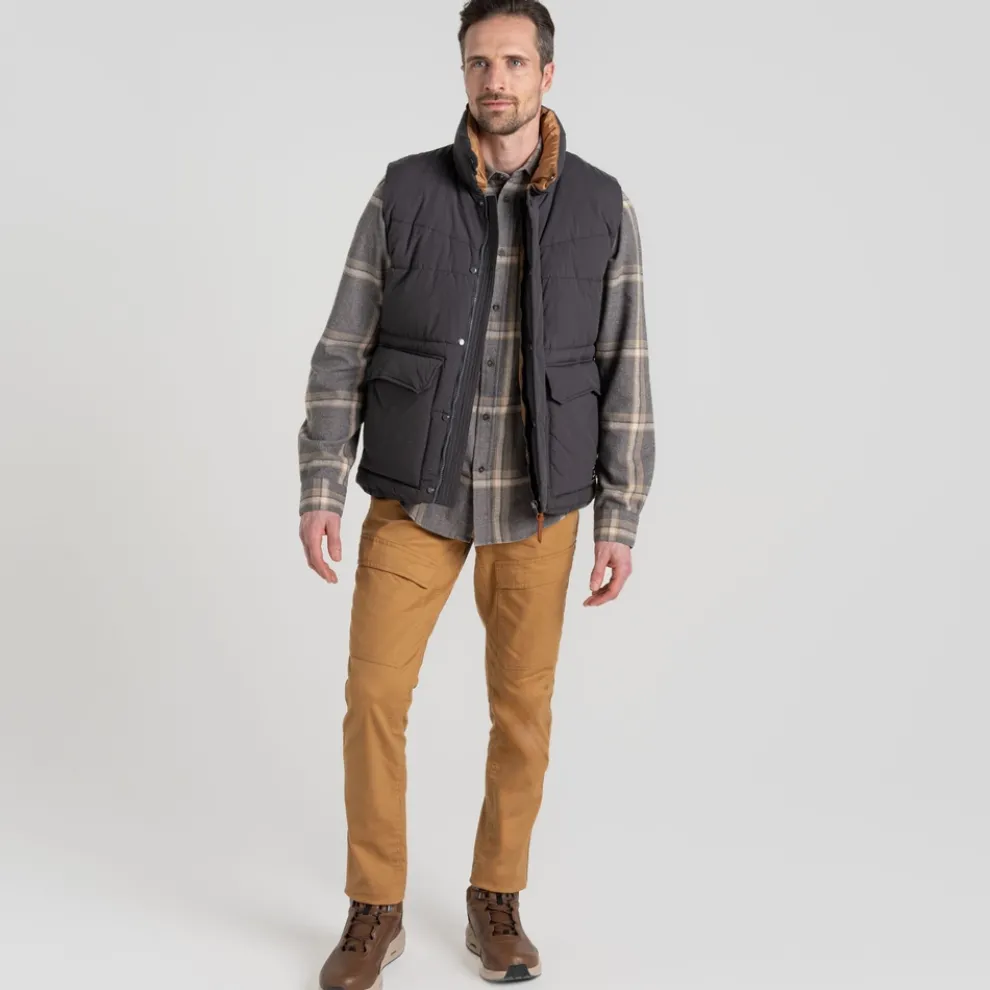 Men's Greysen Insulating Vest | Dark Iron