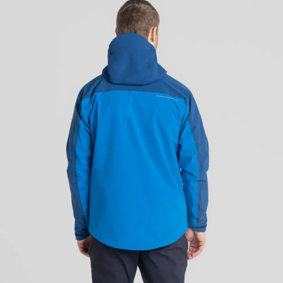 Men's Gryffin Stretch Waterproof Jacket | Titan Blue / Dark Titan Blue