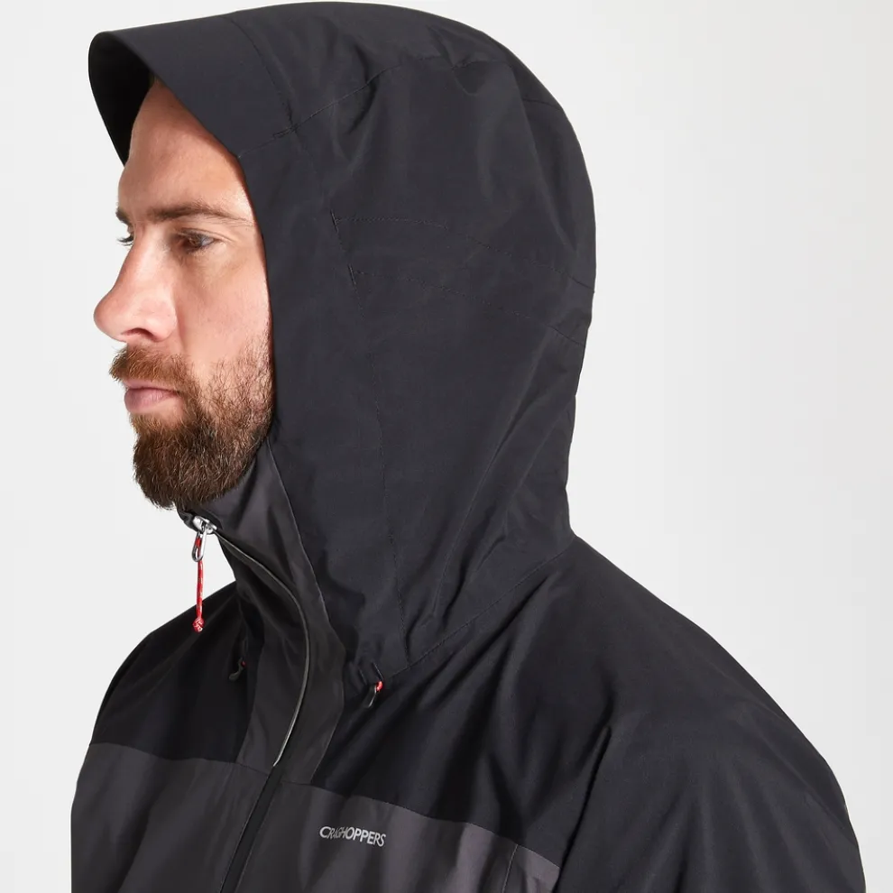 Men's Gryffin Stretch Waterproof Jacket | Black / Black Pepper