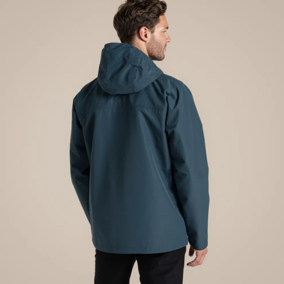 Mens' Harslow Waterproof Jacket | Blue Stone