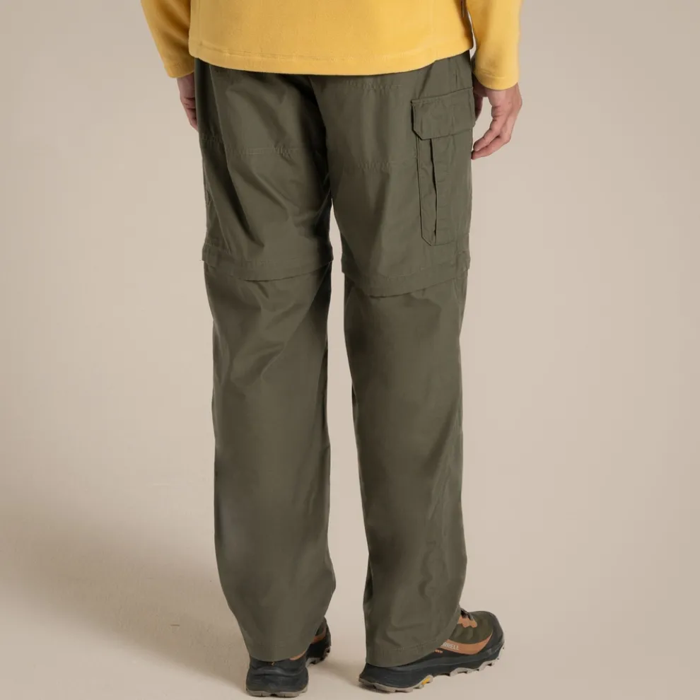 Men's Kiwi Convertible Trousers | Wild Olive