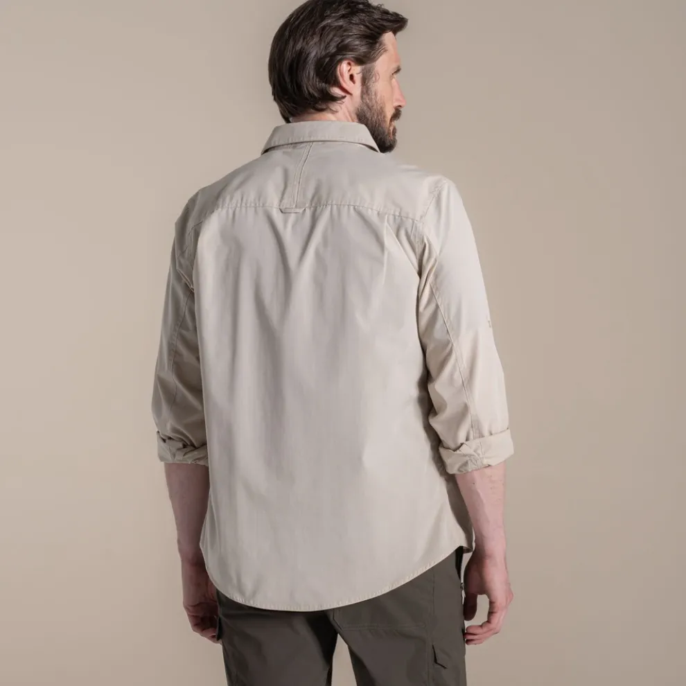 Men's Kiwi II Long Sleeved Shirt | Oatmeal