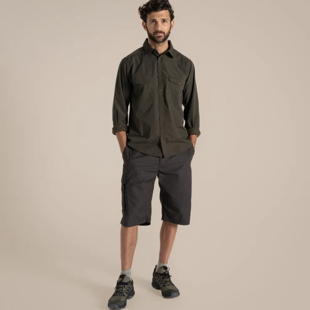 Men's Kiwi Long Sleeved Shirt | Woodland Green