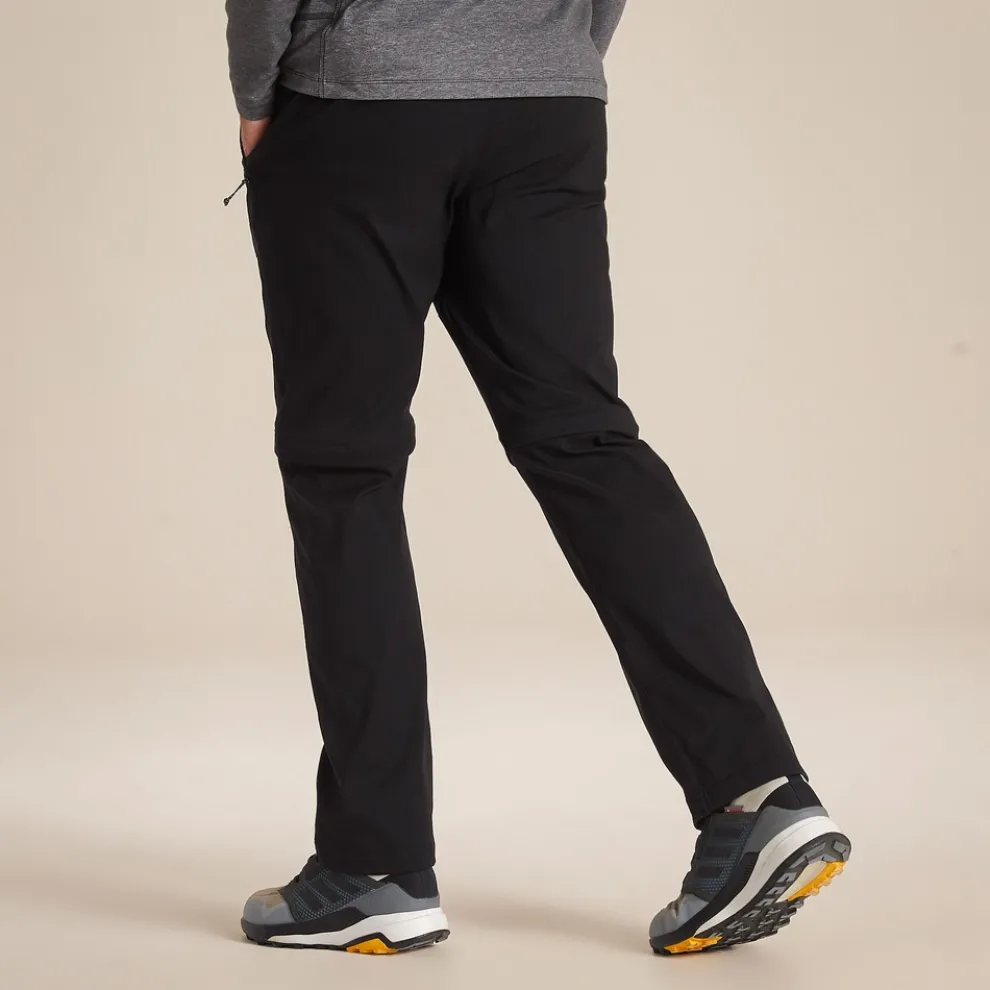Men's Kiwi Pro II Convertible Trousers | Black