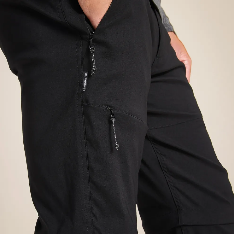 Men's Kiwi Pro II Convertible Trousers | Black