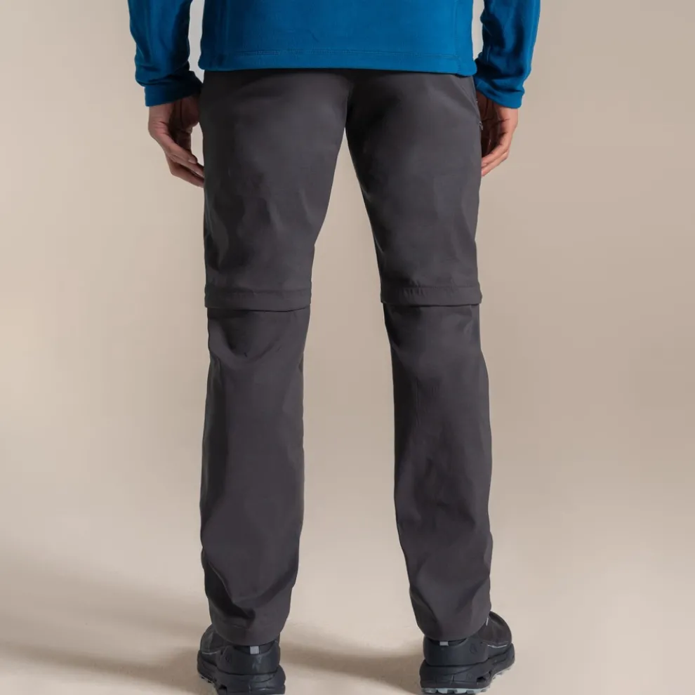 Men's Kiwi Pro III Convertible Trouser | Dark Lead