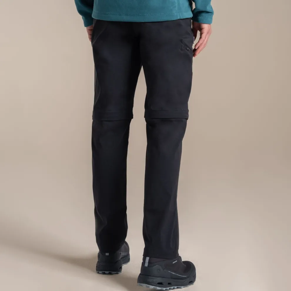 Men's Kiwi Pro III Convertible Trouser | Black