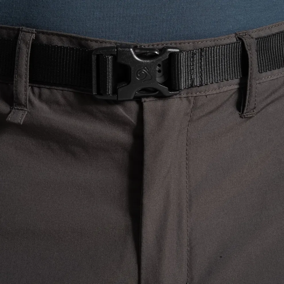 Men's Kiwi Slim Trousers | Bark/Parchment