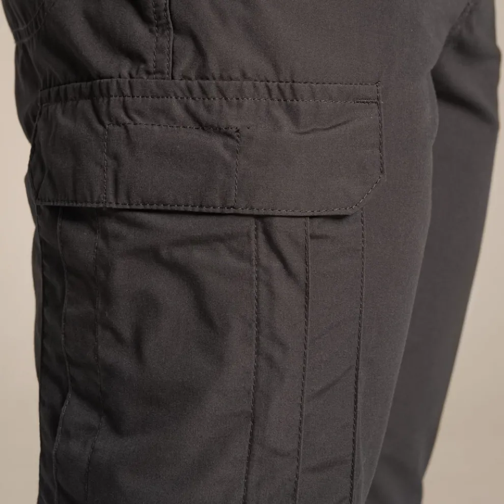 Men's Kiwi Slim Trousers | Bark/Parchment