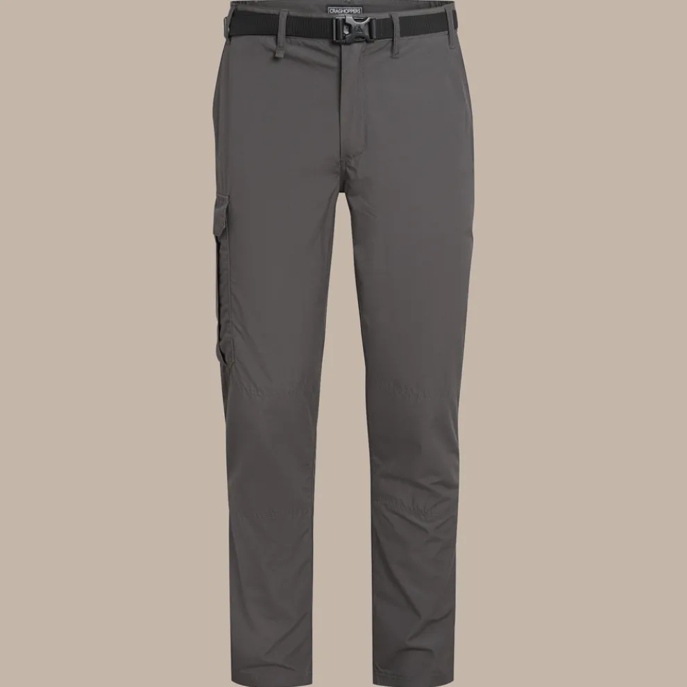 Men's Kiwi Slim Trousers | Bark/Parchment