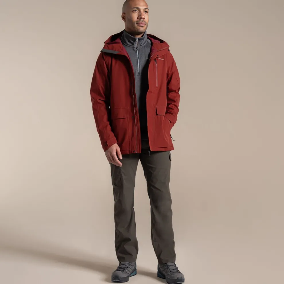Men's Lorton II Waterproof Jacket | Red Jasper