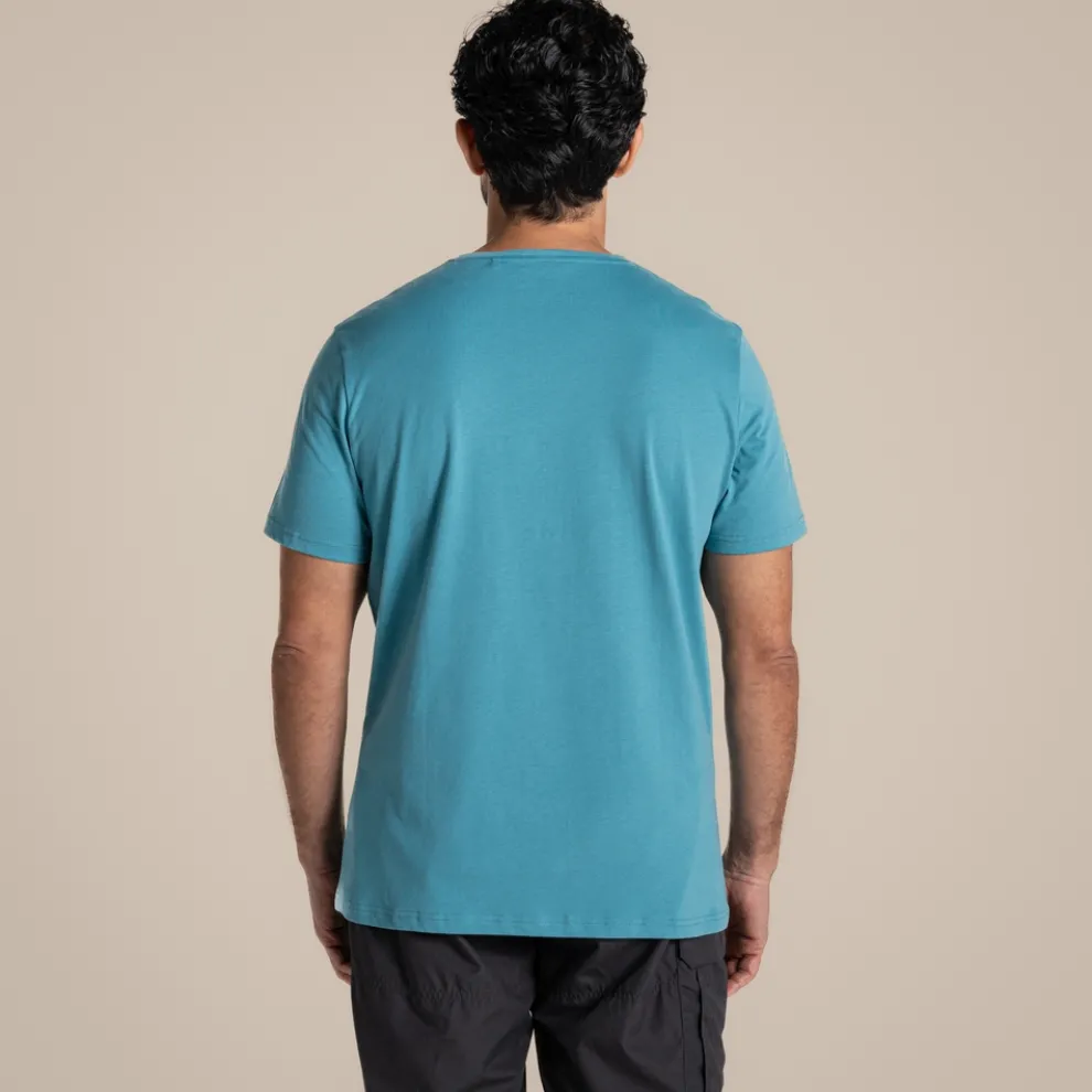Men's Lucent II Short Sleeved T-Shirt | Tranquil Blue
