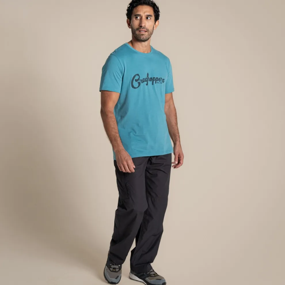 Men's Lucent II Short Sleeved T-Shirt | Tranquil Blue