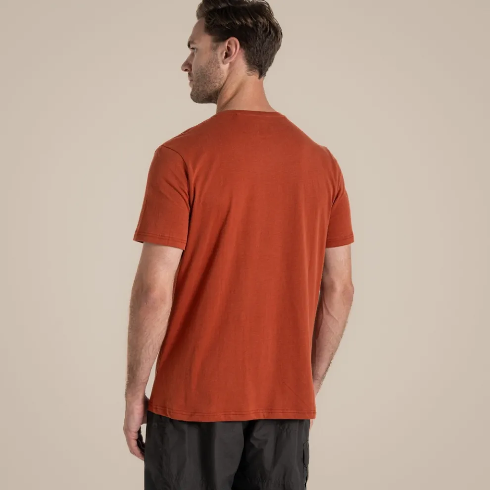 Men's Lucent II Short Sleeved T-Shirt | Red Beach 60