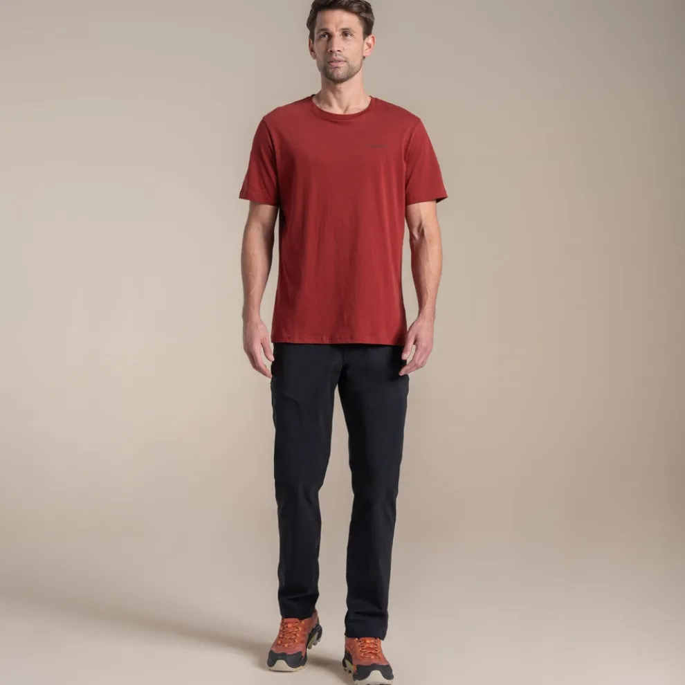Men's Lucent II Short Sleeved T-Shirt | Red Jasper