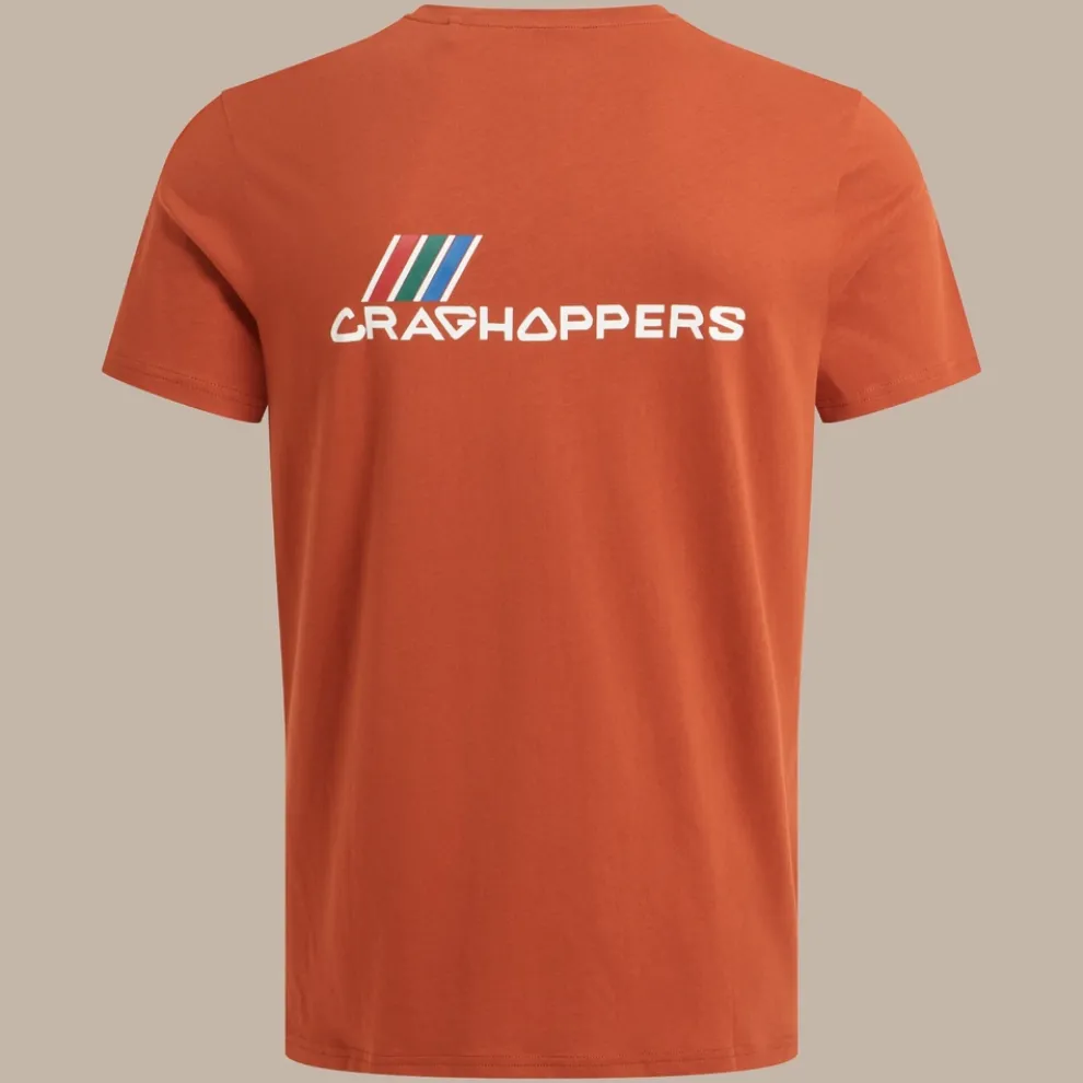 Men's Lucent Short Sleeved T-Shirt | Red Beach