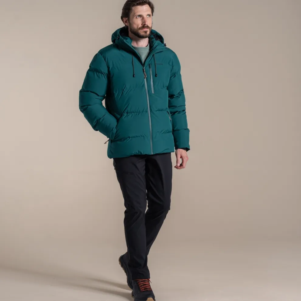 Men's Mardale Hooded Jacket | Dark Viridan