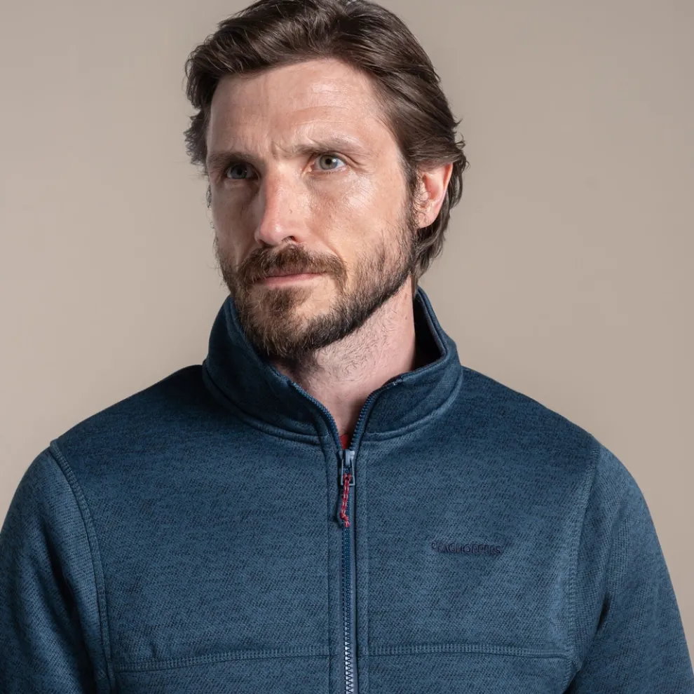 Men's Mondrago Half Zip Fleece | Blue Stone